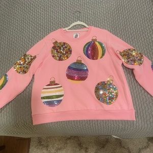 Queen of sparkles Christmas sweatshirt